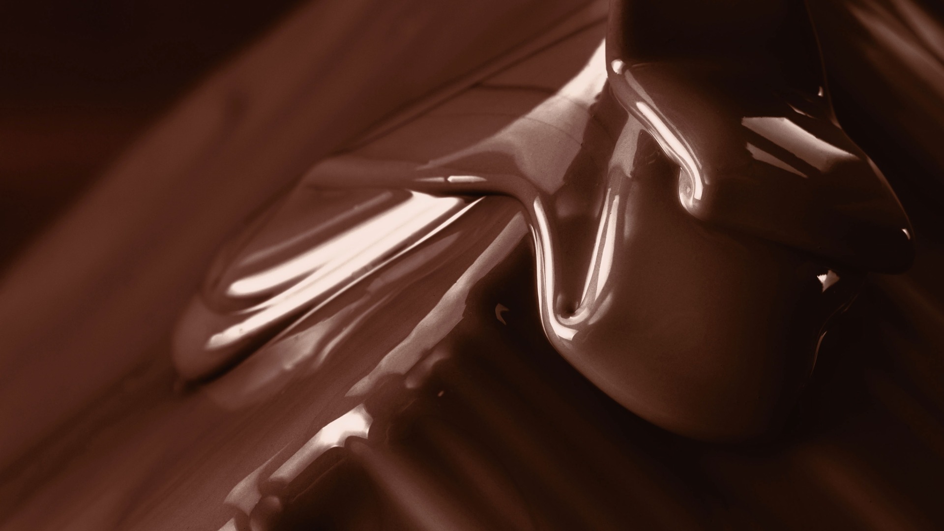 Photographie de chocolat fondu